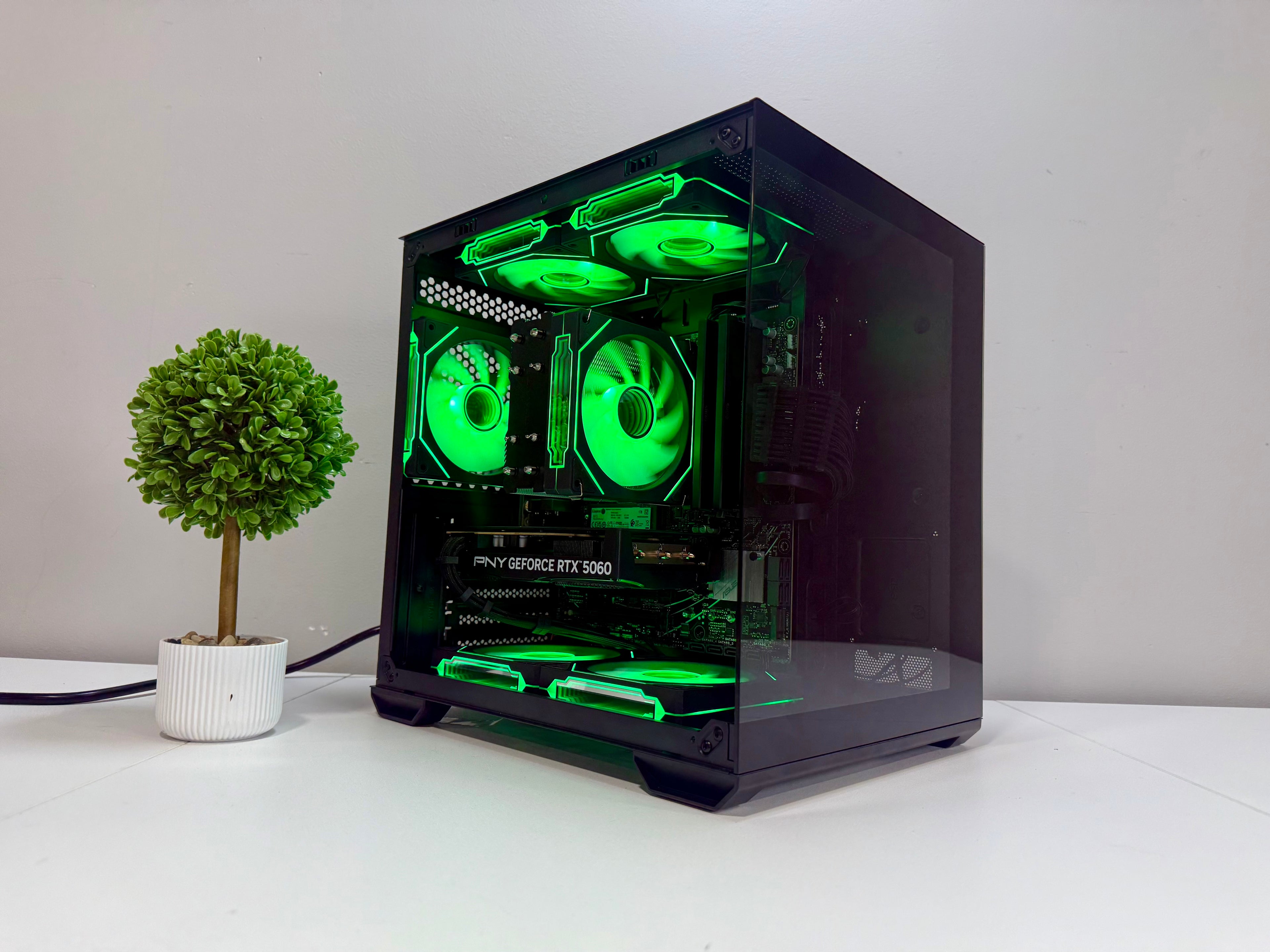 RTX 5060 | Ryzen 5 9600x | 32GB DDR5 | 1TB SSD | 800W Gold PSU | ARGB Fans | Windows 11