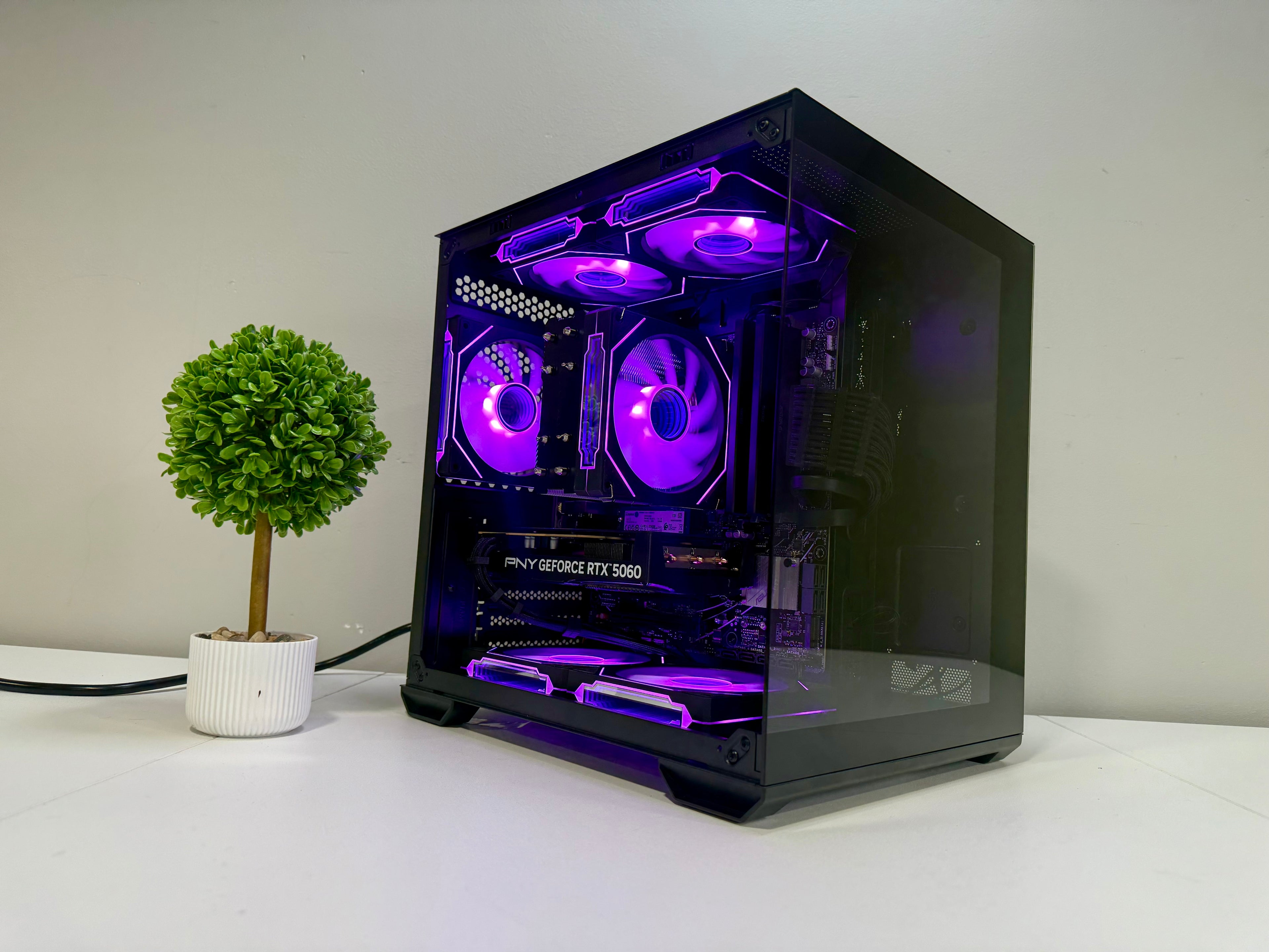 RTX 5060 | Ryzen 5 9600x | 32GB DDR5 | 1TB SSD | 800W Gold PSU | ARGB Fans | Windows 11