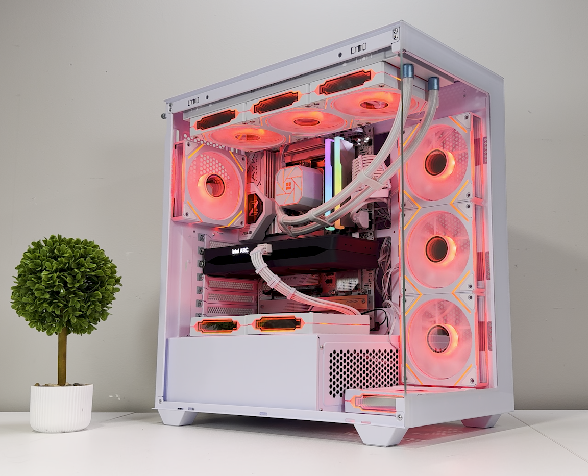 B580 | Intel Ultra 265K | 32GB DDR5 | 1TB SSD | 850W Gold PSU | ARGB Fans | Windows 11