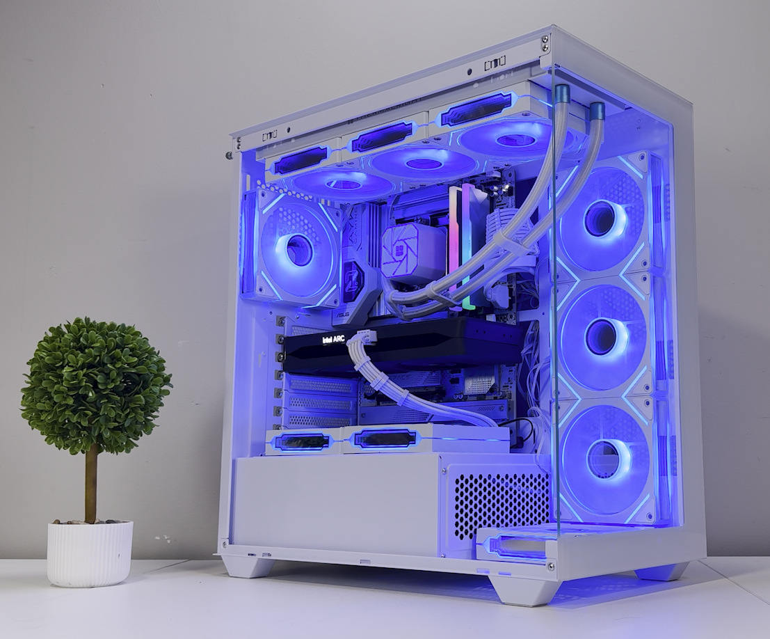 B580 | Intel Ultra 265K | 32GB DDR5 | 1TB SSD | 850W Gold PSU | ARGB Fans | Windows 11
