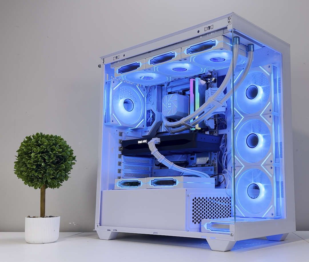 B580 | Intel Ultra 265K | 32GB DDR5 | 1TB SSD | 850W Gold PSU | ARGB Fans | Windows 11