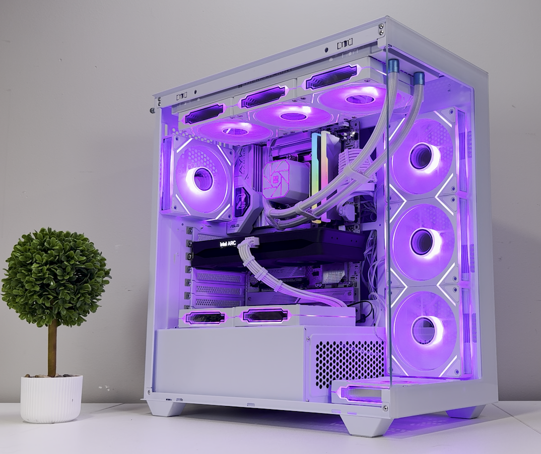 B580 | Intel Ultra 265K | 32GB DDR5 | 1TB SSD | 850W Gold PSU | ARGB Fans | Windows 11